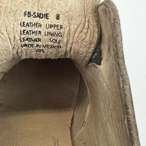 Freebird By Steven Sadie Ankle Boots Womens US 8 Antiqued Distressed Leather